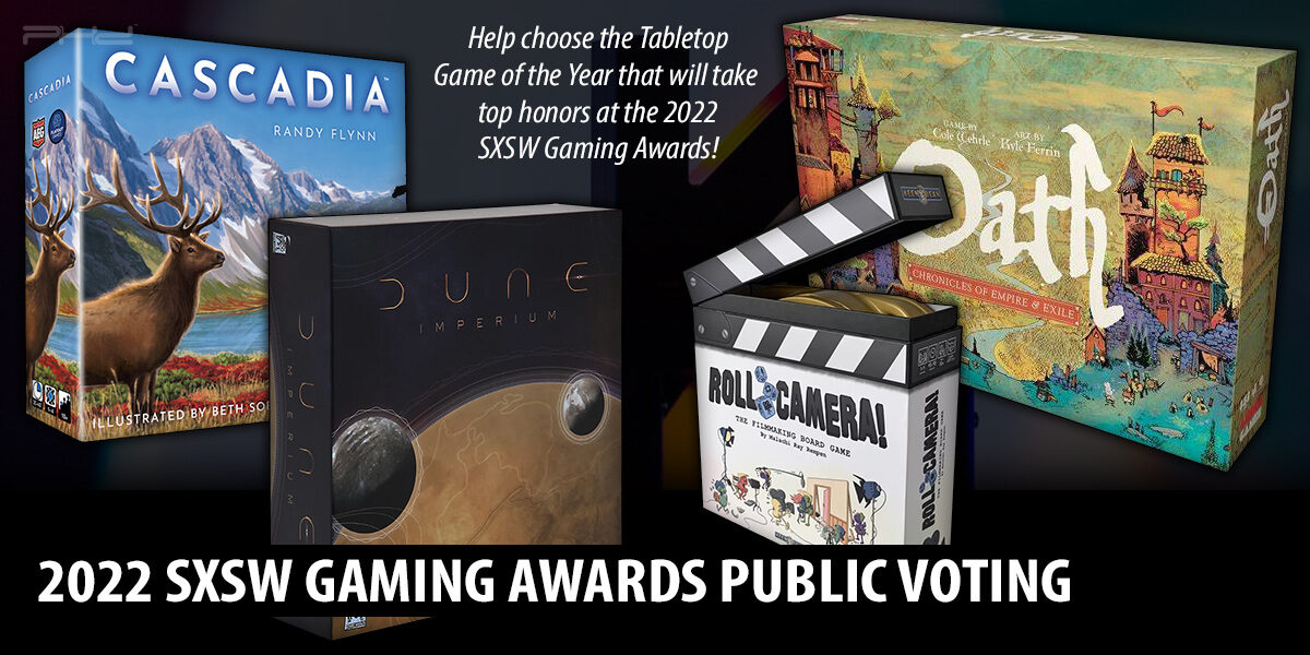 Vote for SXSW Tabletop Game of the Year! - PHD Games